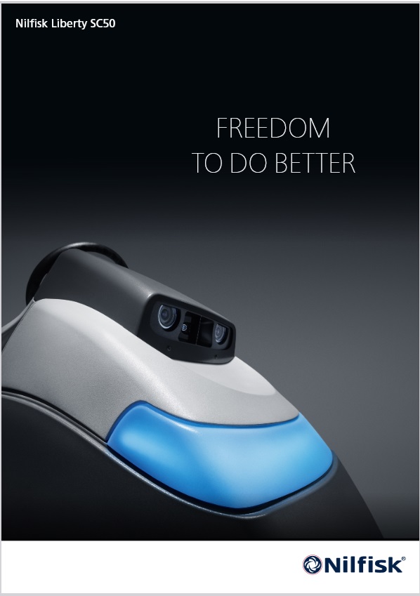 Folheto Técnico Lavadora de Pisos Autonoma Nilfisk SC50