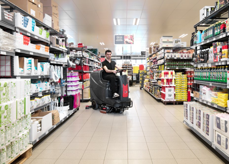 Lavadora Secadora de Pisos Tripulada Viper AS850