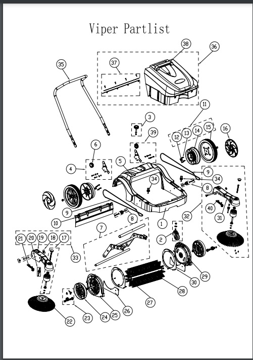 Manual de Peças Varredeira de Piso Manual PS480