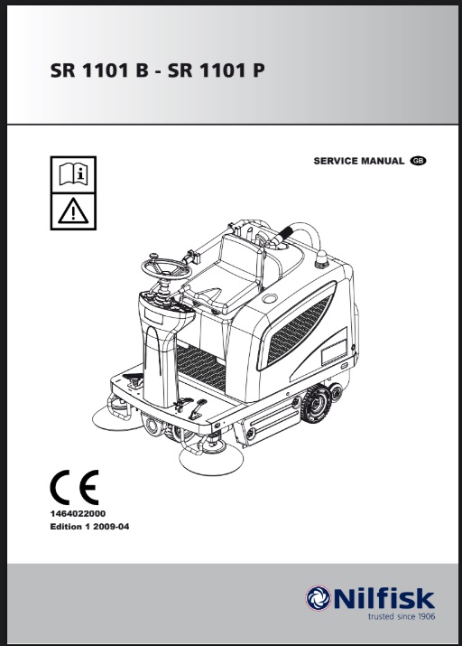 Manual do Usuário Varredeira de Pisos Tripulada Nilfisk Terra 4300