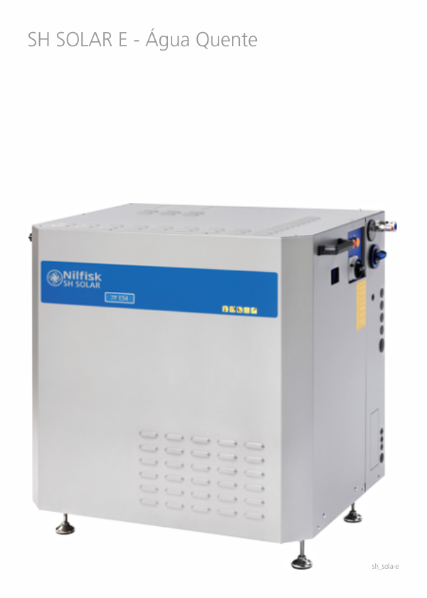 Central de Alta Pressão Água Quente Nilfisk SH SOLAR-E