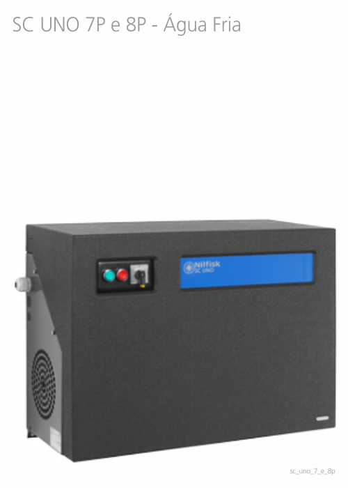 Central de Alta Pressão Água Fria Nilfisk SC UNO