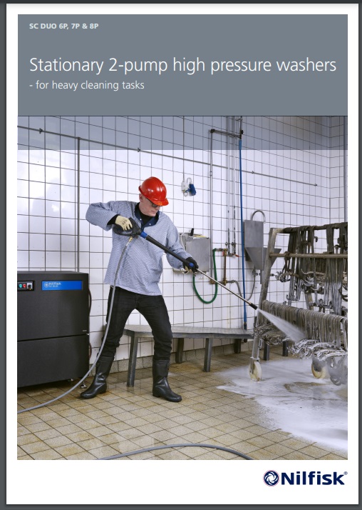 Folheto Técnico Central de Alta Pressão Água Fria Nilfisk SC DUO