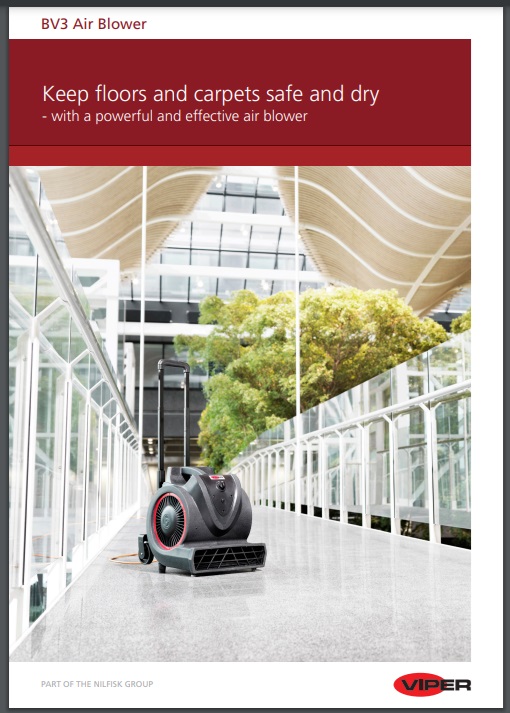 Folheto Técnico Soprador Secador de Pisos Viper BV3