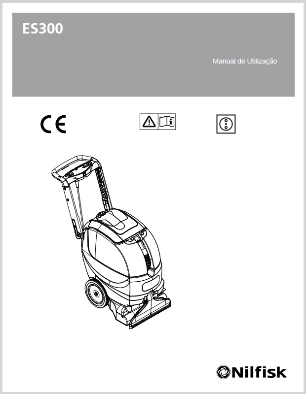 Manual do Usuário Extratora para Carpetes e Tapetes Nilfisk ES300