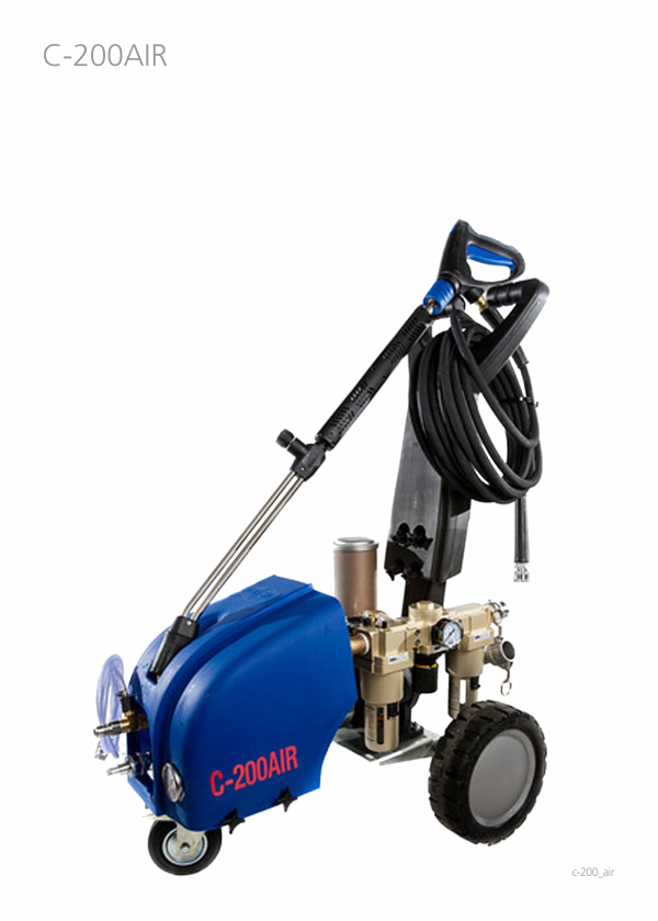 lavadora de ultra pressão pneumática Nilfisk c 200 air